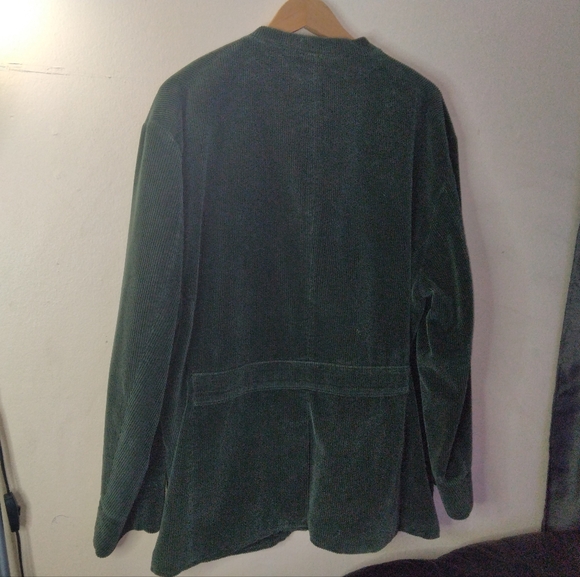 Polo Ralph Lauren Green Corduroy Military Hunting Jacket Coat Size XXL - Picture 8 of 16